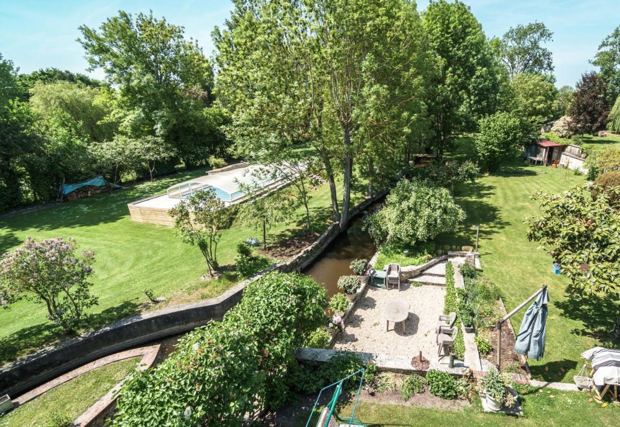 Bed and Breakfast Le Moulin 1826 Houdan Exterior foto